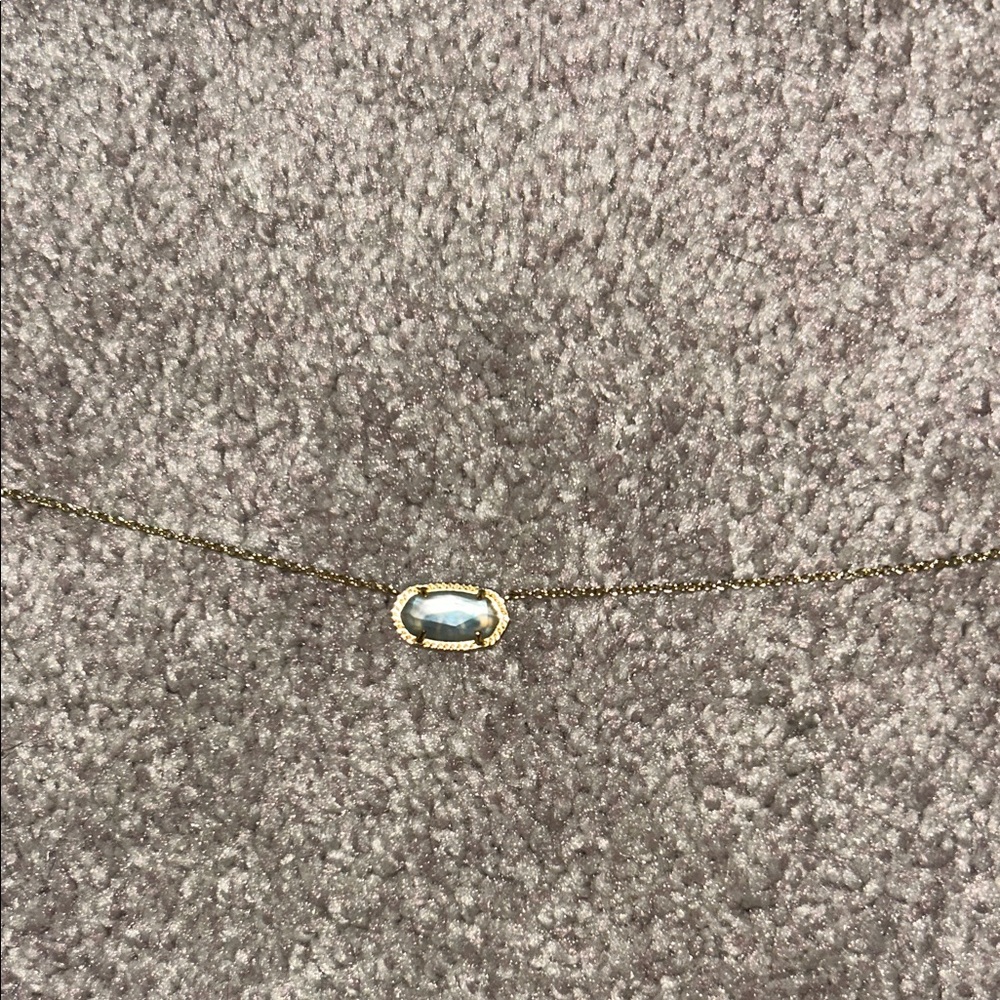 Kendra Scott Elisa Pendant- Light Blue Illusion